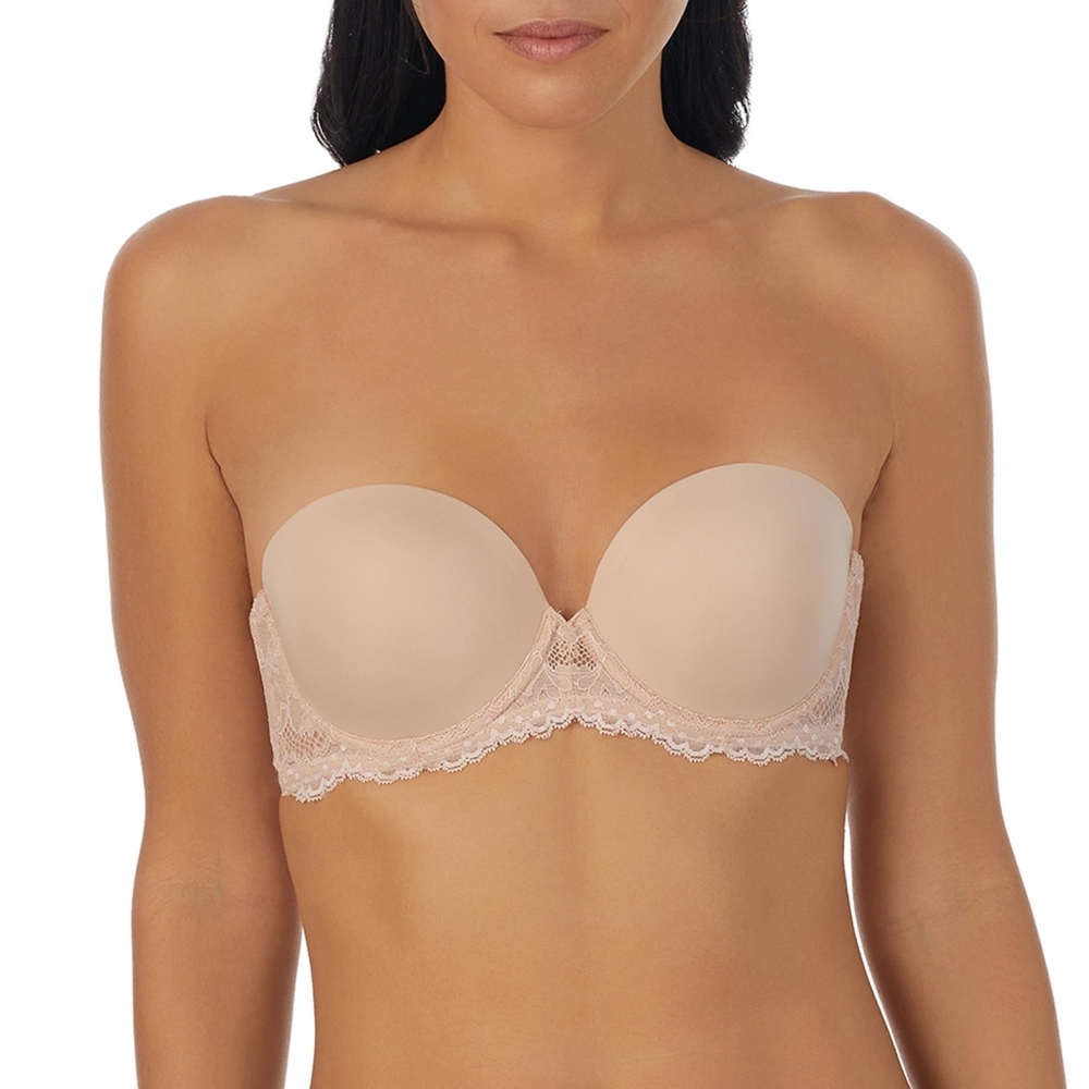 OnGossamer Women's Beautifully Basic Strapless Bra, Champagne, 30C
